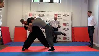 Tuishou push hands FIXED STEP one minute #1