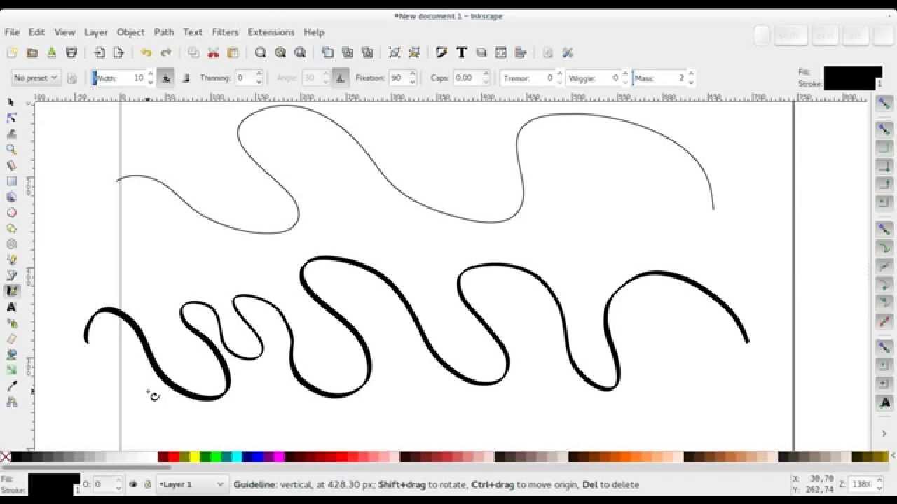 Inkscape 05 Paths Youtube
