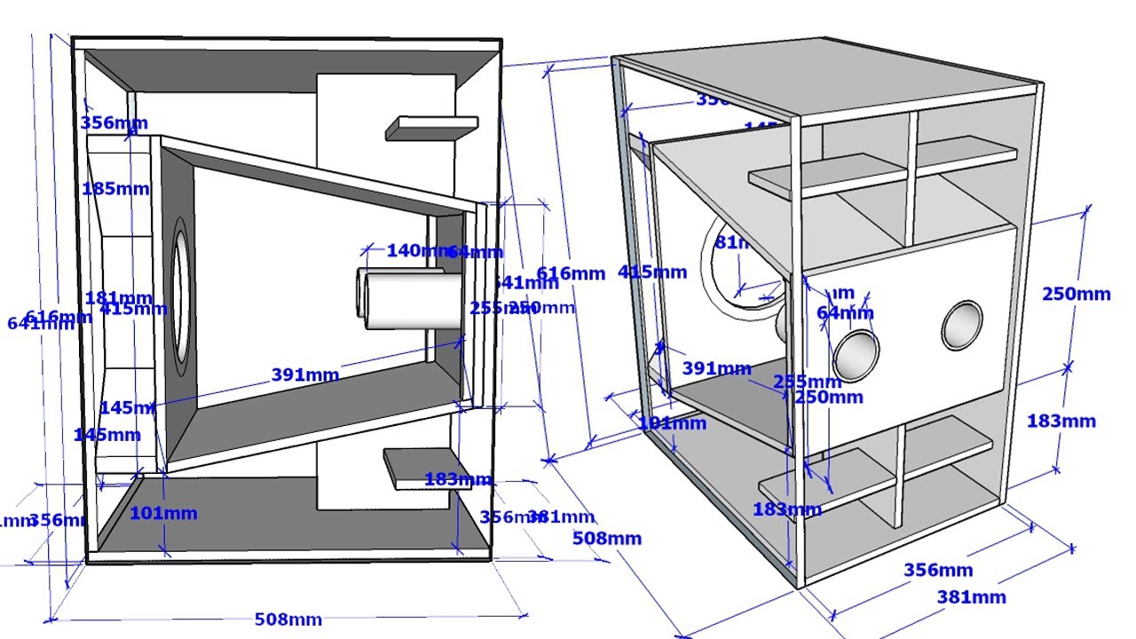 8 Inch Subwoofer Box Plans Design Talk
