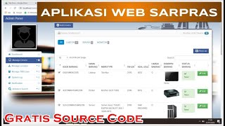 Aplikasi Web Sarana Prasarana Sekolah (Inventaris Barang) Gratis Source Code