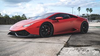 Vinyl Wrapping A Lamborghini Huracan