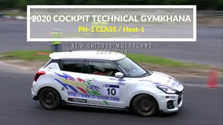 2020年JAF北海道ジムカーナ選手権第5戦／コクピットテクニカルジムカーナ／PN-1クラス Ht1