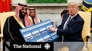 Mohammed Bin Salman pitches Saudi business to Trump