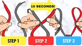 How to tie your shoe (Step by step tutorial for kids)