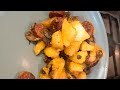 Chorizo, Mushrooms and Potatoes