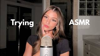 Brooke Monk tries ASMR *getting YOU unready for bed* (layered sounds)