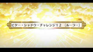 fgo  バレンタイン2021  ビター・シャドー・チャレンジ[ルーラー]