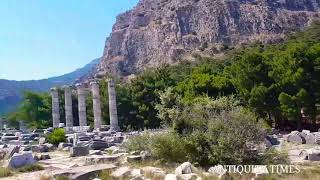 The Temple of Athena Polias, Priene Ancient City.