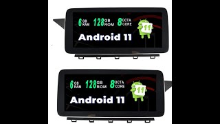 メルセデスベンツGLKクラスX2042008-2015　　アンドロイドナビ　Android11 NTG 4.0 右ハンドル用 2008-2012