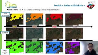 Tache artificialisée : disponibilité des données d’occupation du sol en Grand Est