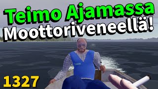 My Winter Car #1327 | TEIMO AJAMASSA MOOTTORIVENEELLLÄ!