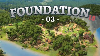 Laine, tissu, vêtements et prospection du fer ! // FOUNDATION 1.0 gameplay fr ép.03