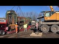 loading louritex baler shear in hull