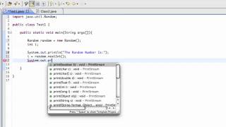 Java Beginner Tutorial 13: Random