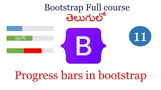 Bootstrap progress bars | progress bars in bootstrap | progress bars CSS | Bootstrap tutorials