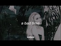 bad time // sabrina carpenter // lyrics