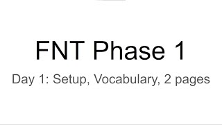 FNT Phase 1 Day 1/4 - Science Chp1 Les1 "Earth" - AVID Focused Note Taking