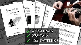 The Complete Sweep Picking Compendium - 455 Sweep Patterns