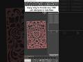Fastest Way to Create Any CNC Jali Design in 3dsmax #interiormaster #3dmodelingtips