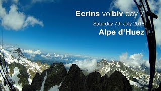 Ecrins volbiv day 7 - Alpe d'Huez to near Saint-Remy-du-Maurienne on my Omega X-Alps 2