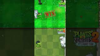 Pvz vs Pvz 2 - Mega Gatling Pea Vs Treasure Yeti zombie #shorts