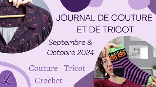 Journal de couture et tricot  - Septembre Octobre 2024