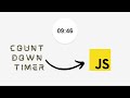 Building a Countdown Timer with HTML, CSS, and JavaScript
