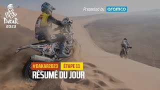 Le résumé de l'Étape 11 présenté par Aramco - #Dakar2023