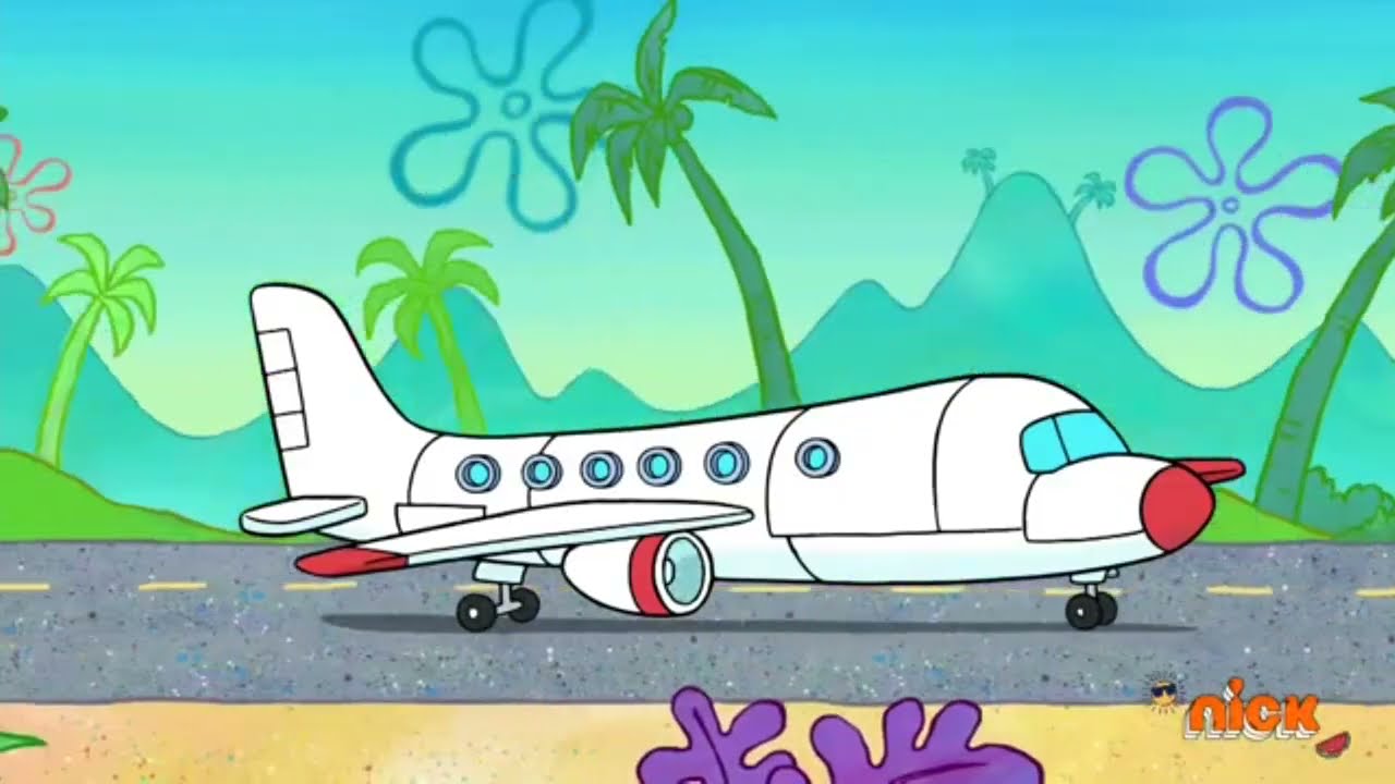 Plane To Sea Ending Spongebob Squarepants Youtube