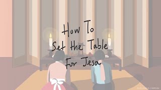 How to Set the Table for Jesa