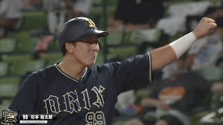 【剛掌波】杉本 スイングに一片の悔いなし【4安打3打点】