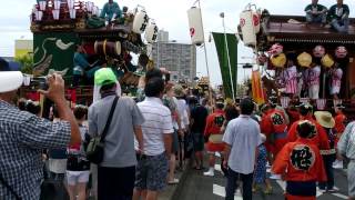 熊谷うちわ祭　巡行祭石原地区