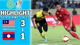 ມາເລເຊຍ 3-1 ລາວ | Malaysia 3-1 Lao | All goals \u0026 Highlights|  Seagame2021