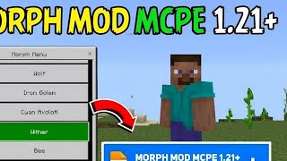 best morph mod for mcpe 1.22 🥶download mediafıre