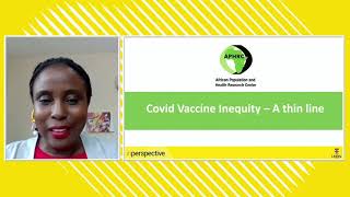 The COVID-19 vaccine rollout - is equity achievable?