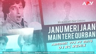 Jaanu Meri Jaan | Remix | DJ RC Remix | ABHISHEK VFX PV EDITS | Shaan ( 1980 ) | Amitabh Bachchan
