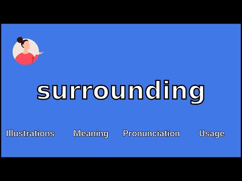 What is an antonym for surrounding?
