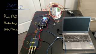 Learn Piezo Project 1H Part1: Using an audio amplifier to drive an ultrasonic cleaning transducer