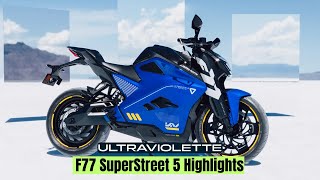 Ultraviolette F77 SuperStreet 5 Highlights 🔥🔥 | Biketimes