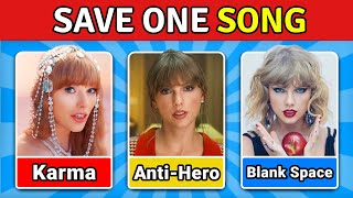 SAVE ONE SONG - Most Popular Singers EVER 🎵 | Music Quiz
