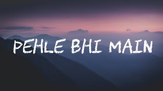 Pehle Bhi Main (LYRICS) - Vishal Mishra | ANIMAL | Ranbir Kapoor,Rashmika,Anil K,Bobby D | Bhushan K