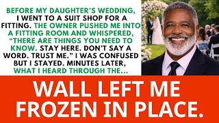“Hide in the Fitting Room” The Bridal Shop Owner Whispered Before My Daughter’s Wedding, 10 Min...