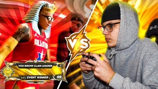 EVENT WINNING CLAN LEADER PULLS UP ON ME IN NBA2K20 AND THIS IS WHAT HAPPENED...MUST WATCH  👀