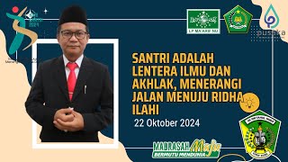 SEMARAK ♥️♥️♥️ RANGKAIAN KEGIATAN PERINGATAN HARI SANTRI NASIONAL 2024 #hsn2024 #live #madrasah