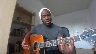 GENTLEMAN - Ric Hassani for Beginners (How to play?) [African Guitar Lesson]