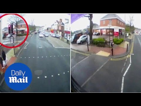Truck driver jumps red light before killing mother and daughter – Daily Mail