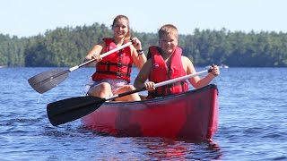 Canoeing at Kingsley Pines Camp