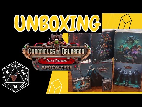 Chronicles of Drunagor: Age of Darkness – Apocalypse All in Unboxing!