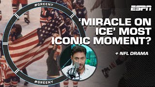 Is the 'Miracle on Ice' the MOST ICONIC MOMENT in sports history? + Justin Fields DRAMA 😳 | #Greeny