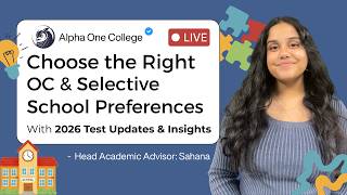 Choosing the Right OC/Selective School Preference with Key 2026 Test Updates & Insights